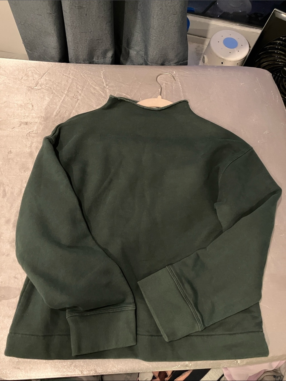 Madewell Women's Dark Forest Green Turtleneck Sweater